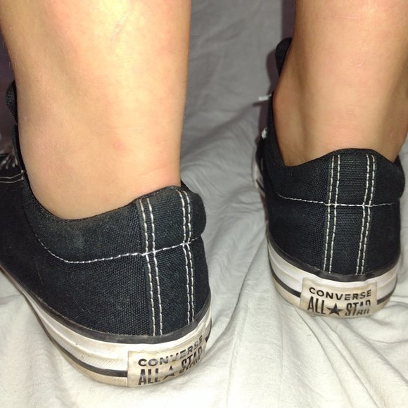 Converse Chuck Taylors black sneakers - Picture 2 of 8